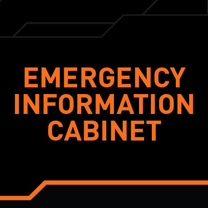 Emergency Information Cabinet